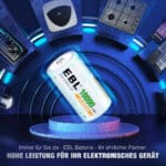 EBL 2 x D 1,2V 10000mAh NIMH – Bild 7