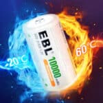 EBL 2 x D 1,2V 10000mAh NIMH – Bild 5