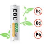 EBL 8 x AA 1,2V 2300mAh NIMH – Bild 4