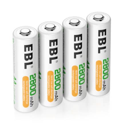 EBL 4 x AA 1,2V 2800mAh NIMH