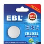 EBL Knopfzelle 1x CR2032