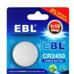 EBL Knopfzelle 1x CR2450