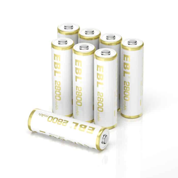DCMYD8021AEB-GD 10 EBL AA 2800mAh NIMH Akkus