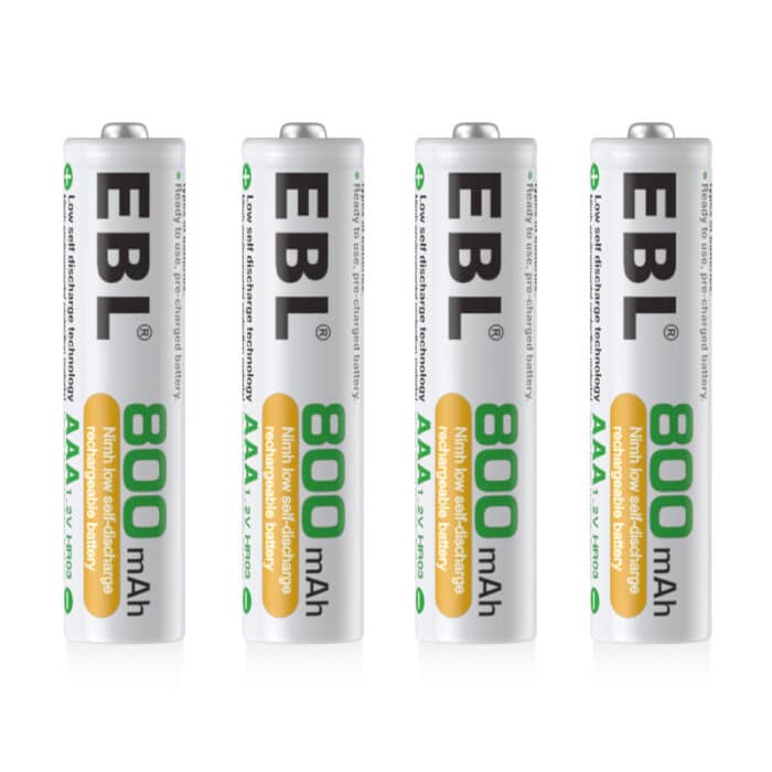 EBL 8 x AAA 1,2V 800mAh NIMH – Bild 7