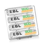 EBL 8 x AAA 1,2V 800mAh NIMH
