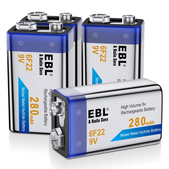 LN-8171 (1) EBL 9V 280mAh NIMH – Bild 1