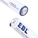 EBL 4x 1.5V 1200mAh AAA Lithium Iron Batterien – Bild 3