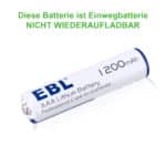 EBL 4x 1.5V 1200mAh AAA Lithium Iron Batterien – Bild 7