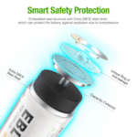 EBL 2 x C 1,2V 5000mAh NIMH – Bild 8