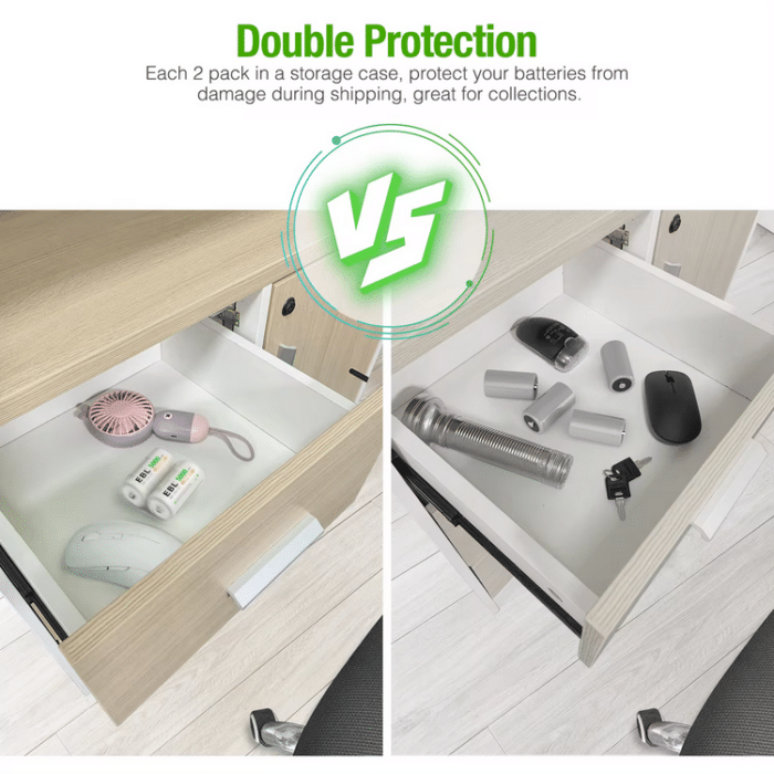 EBL 2 x C 1,2V 5000mAh NIMH – Bild 9