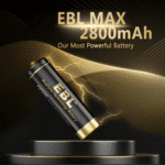 EBL 4 x AA 1,2V 2800mAh NIMH Tech 1200 – Bild 3