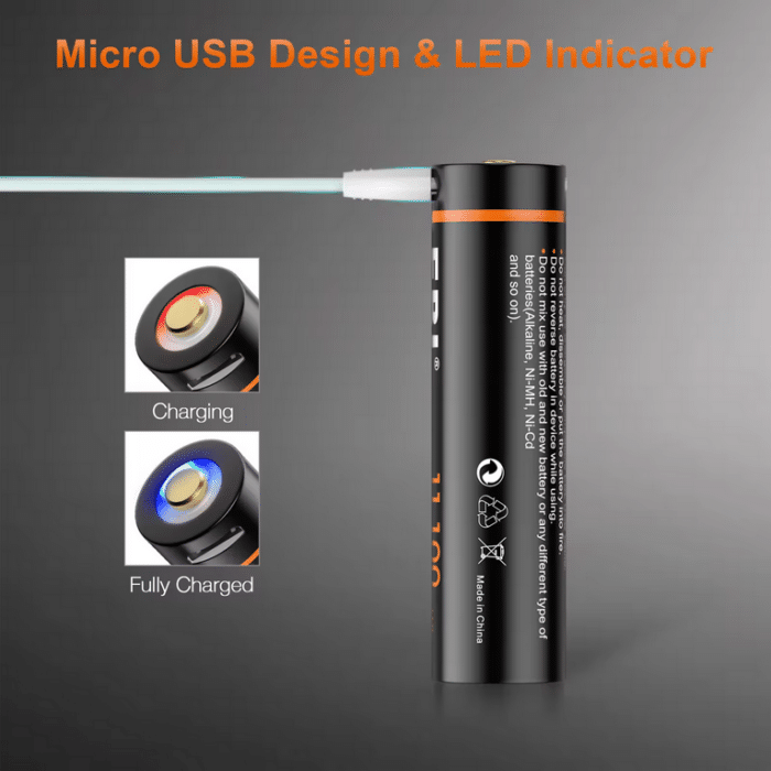 EBL USB 2 x 18650 3,7V 3000mAh 18J Li-Ion – Bild 2