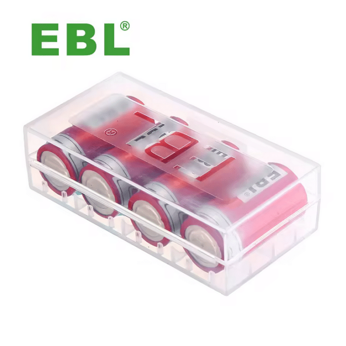 EBL 4 x CR123A 3,7V 750mAh Li-Ion – Bild 2