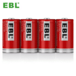EBL 4 x CR123A 3,7V 750mAh Li-Ion – Bild 3