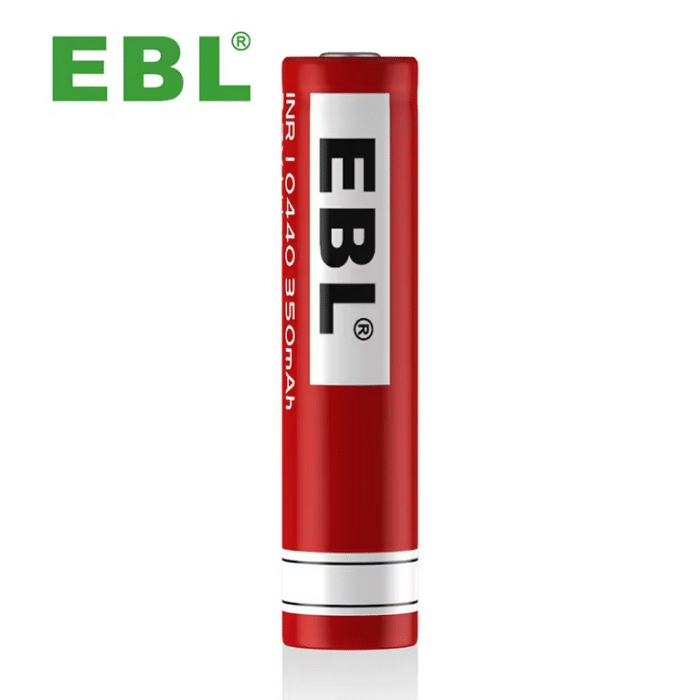 EBL 4 x 10440 3,7V 350mAh Li-Ion – Bild 4