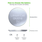 EBL Knopfzelle 5x CR2016 – Bild 5