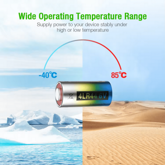 EBL 5er Set 4LR44 6V Alkaline Batterie – Bild 7