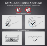 EBL Knopfzelle 40x LR44/AG13 1.5V Alkaline Batterie – Bild 5