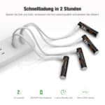 EBL USB AAA 600mAh Li-Ion Akkus