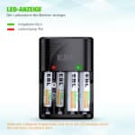 EBL universal Ladegerät für 4x AA/AAA oder 2x 6F22 9V – Bild 10