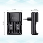 EBL universal Ladegerät für 4x AA/AAA oder 2x 6F22 9V – Bild 6