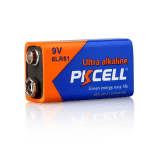 PKCELL 9V 6LR61 Ultra Alkaline Batterie