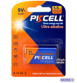 PKCELL 9V 6LR61 Ultra Alkaline Batterie – Bild 3