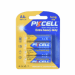 PKCELL 1,5V AA R6P-4B Long Life Batterie Viererpack – Bild 2
