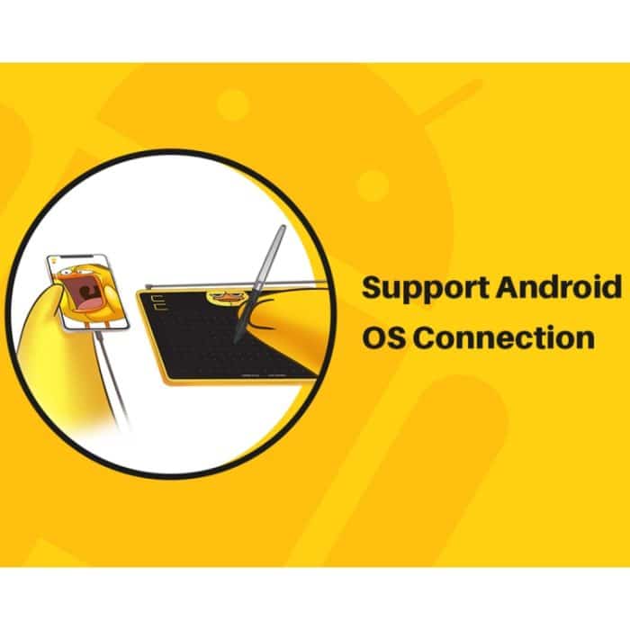 HUION HS64 Chips Special Edition 5080 LPI Kunstzeichnungstablett mit batterielosem Stift zum Spaß – Bild 9