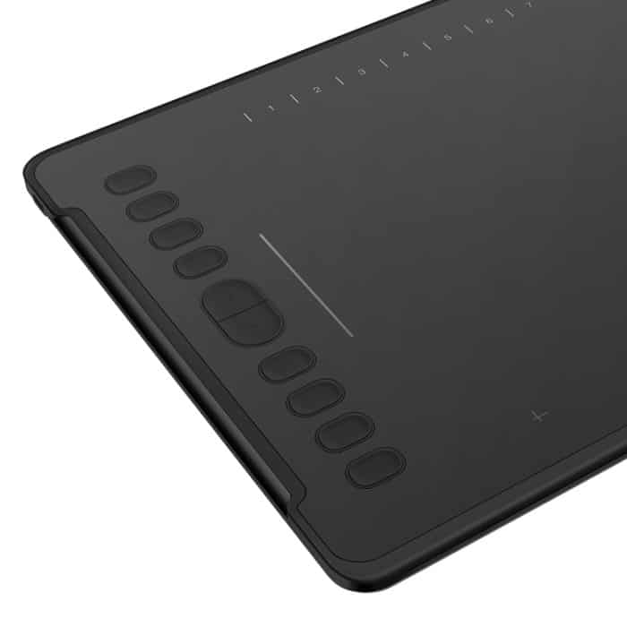 HUION H1161 5080 LPI Touch Strip Art-Zeichentablett zum Spaß mit batterielosem Stift und Stifthalter – Bild 5