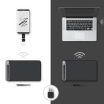 HUION Q620M 5080 LPI Wireless Art Zeichentablett zum Spaß mit batterielosem Stift und Stifthalter – Bild 7