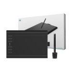 HUION Inspiroy H1060P 5080 LPI 12 Drucktasten Art Drawing Tablet zum Spaß, mit batterielosem Stift und Stifthalter – Bild 6