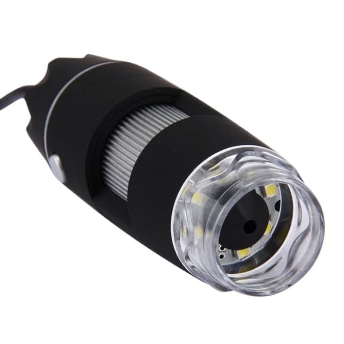 1000-fache Vergrößerung, 0,3 MP Bildsensor, USB-Digitalmikroskop mit 8 LEDs und professionellem Ständer, 1000X – Bild 4