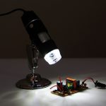 1000-fache Vergrößerung, 0,3 MP Bildsensor, USB-Digitalmikroskop mit 8 LEDs und professionellem Ständer, 1000X – Bild 10