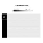 2,2 W 5 V LED Drei Helligkeitsstufen Dimmbar A5 Acryl USB-Kopierkarten Anime Sketch Drawing Sketchpad – Bild 4
