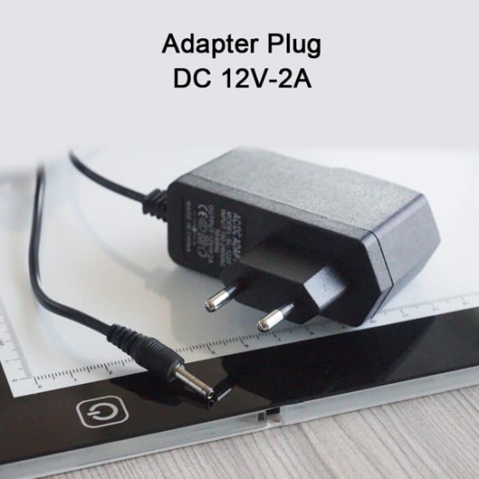 23W 12V LED Drei Helligkeitsstufen Dimmbar A2 Acryl-Kopierkarten Anime Sketch Drawing Sketchpad, EU Plug – Bild 8