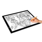 8W 5V LED USB Stepless Dimmen A3 Acryl Skala Copy Boards Anime Sketch Drawing Sketchpad mit USB-Kabel & Netzteil – Bild 2