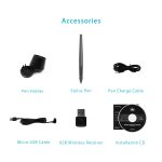 HUION Inspiroy Serie Q11K 5080LPI USB-Grafik-Zeichentablett für Windows / Mac OS mit digitalem Stift – Bild 11