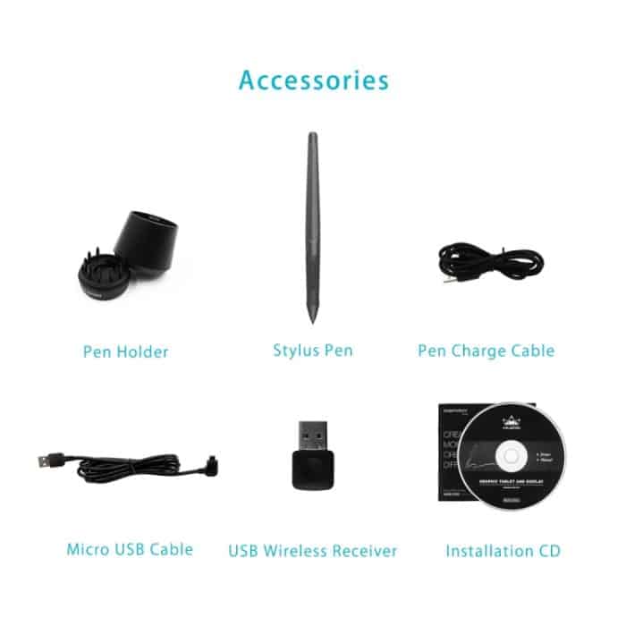 HUION Inspiroy Serie Q11K 5080LPI USB-Grafik-Zeichentablett für Windows / Mac OS mit digitalem Stift – Bild 11