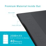 HUION Inspiroy Serie Q11K 5080LPI USB-Grafik-Zeichentablett für Windows / Mac OS mit digitalem Stift – Bild 4