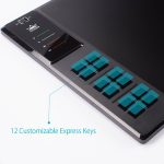 HUION Inspiroy-Serie WH1409 (8192) 5080LPI Professional Art USB-Grafik-Zeichentablett für Windows / Mac OS mit digitalem Stift – Bild 5