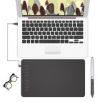 HUION Inspiroy Serie H950P 5080LPI Professionelles USB-Grafik-Grafiktablett für Windows / Mac OS mit batterielosem Stift – Bild 2