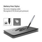 HUION Inspiroy Serie H640P 5080LPI Professionelles USB-Grafik-Grafiktablett für Windows / Mac OS mit batterielosem Stift – Bild 2