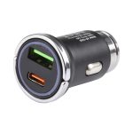 AR-CA08 12W 2A USB-C / Typ-C + USB-Anschlüsse Autoladegerät