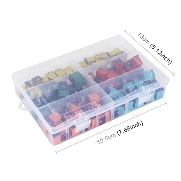 100 in 1 Kfz-Inline-Flachsicherungshalter-Set – Bild 3