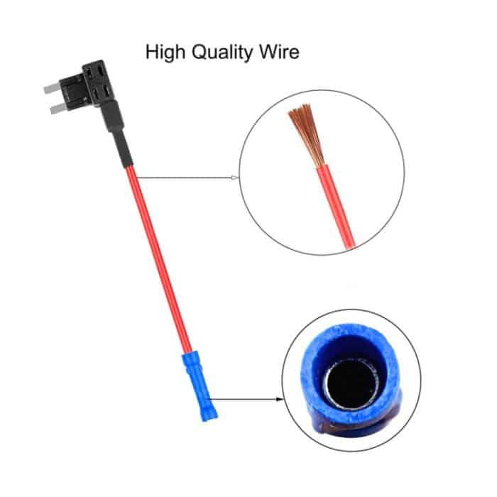 20-in-1-Kfz-Flachsicherungshalter-Kits mit Kabel – Bild 3