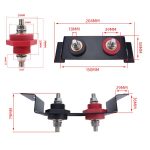 CP-5190 M10 Edelstahl Stud Auto RV Marine Batterie Terminal Starter Batterie Terminal Extender – Bild 6