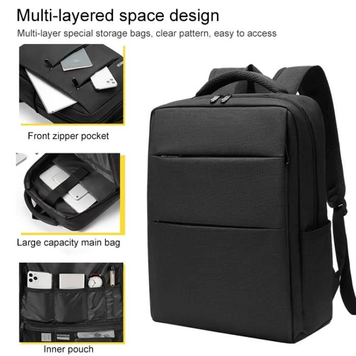 cxs-605 Multifunktionaler Oxford-Stoff-Laptoptaschen-Rucksack – Bild 4