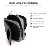 cxs-620 Multifunktionaler Oxford-Laptoptaschen-Rucksack – Bild 6