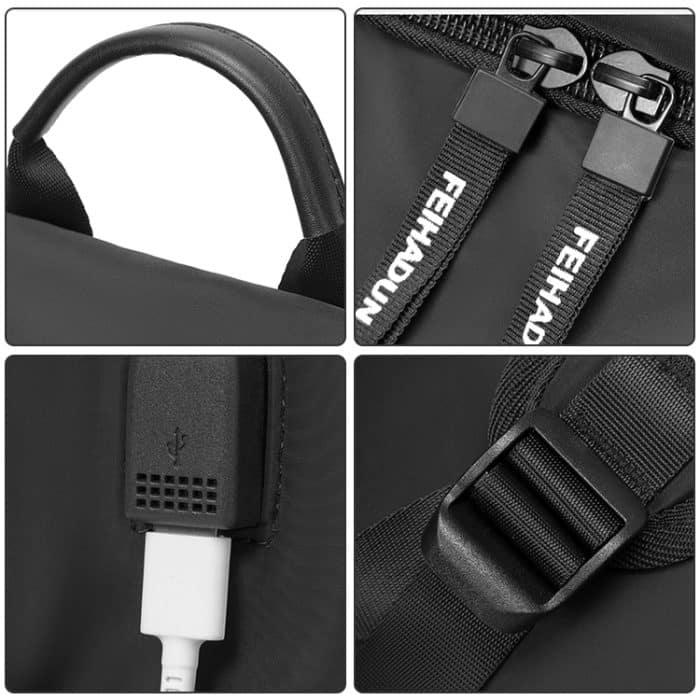 cxs-7103 Multifunktionaler Oxford-Laptoptaschen-Rucksack – Bild 6